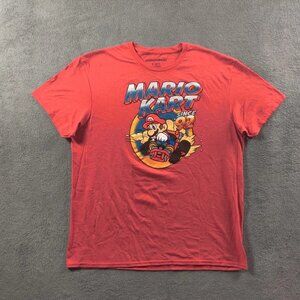 Super Mario Kart Shirt Adult Mens XL Red Short Sleeve Since '92